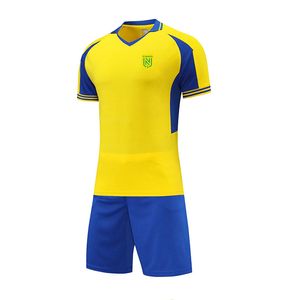 22-23 FC Nantes Hommes Survêtements Enfants et adultes été Manches courtes Vêtements de sport Vêtements Loisirs de plein air Sports chemise à col rabattu