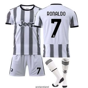22-23 Thuis 7 Cristiano Ronaldo shirt 10 Dibara jersey voetbalshirt set sneldrogende kleding