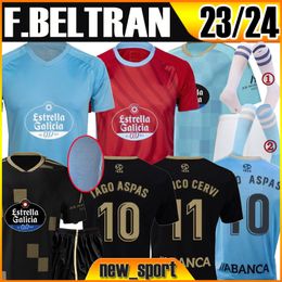 23 24 maillots de football Celta de Vigo IAGO ASPAS F.BELTRAN domicile 2023 2024 camiseta de futbol NOLITO MALLO SOLARI S. MINA Brais Mendez maillots de football S-XXL