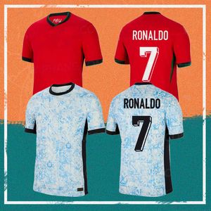 2024 Eurocopa JOAO FELIX Portugal camisetas de fútbol 24/25 B.FERNANDES BERNARDO R.SANCHES PEPE DIOGO J camiseta RUBEN DIAS R.NEVES RoNalDo SILVA Uniforme de fútbol