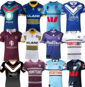 22/23 Knights Fijian Drua Rugby Jerseys Titans Dolphins Fiji South Sydney Rabbitohs Home Away Heritage North Queensland Inheemse shirts Size S-3XL