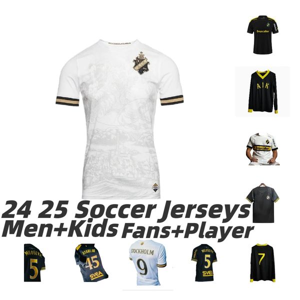 2024 Aik Solna Soccer Jerseys Stockholm Special Limited-Edition Guidetti Thill Tihi Haliti 132 ans Histoire 23 24 Jersey 132th Fischer Hussein Otieno Football Shirt