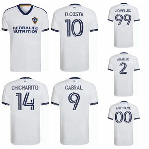 22/23 MLS Soccer LA Los Angeles Galaxy Maillots 14 Chicharito 26 ALVAREZ 10 COSTA 4 COULIBALY 99 JOVELJIC 44 EDWARDS 1 BOND 6 RAVELOSON 2 ARAUJO 9 CABRAL Kits de Football