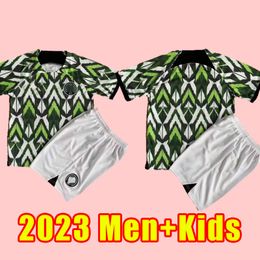 22 23 OKOCHA Maglie da calcio 2022 2023 maglie maillot de foot Okechukwu IGHALO AHMED MUSA Ndidi MIKEL IHEANACHO Maglie da calcio nigeriane away uomo uomo bambino