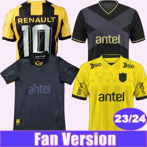 23 24 Penarol MENDEZ Voetbalshirts voor heren S.RODRiGUEZ SANCHEZ AREZO MILANS MENOSSE Home Geel Zwart Uit 3e Herdenkingseditie Voetbalshirts