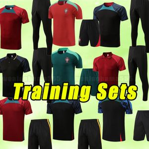 22 23 Portuguesa JOAO FELIX voetbalshirt RUBEN NEVES BRUNO FERNANDES Portugieser voetbalshirt J. OTAVIO RONALDO Polo trainingsset met korte mouwen broek Vest