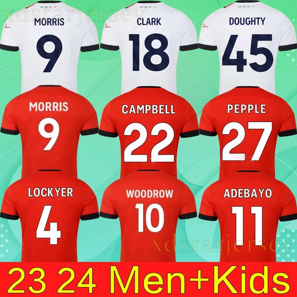 23 24 Lokonga Morris Soccer Jerseys Kit para niños 2023 2024 Camiseta de fútbol Fan Maillot Pie Woodrow ADO BURKE CAMPBELL Hogar Visitante Tercer tercer entrenamiento
