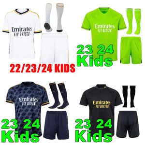 BELLINGHAM Camisetas de fútbol 23 24 Nueva camiseta de fútbol VINI JR CAMAVINGA ALABA HAZARD ASENSIO MODRIC MARCELO REAL MADRIDS Camisetas de fútbol finales Camiseta Hombres Niños Kit