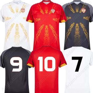 North Macédoine Jersey 2024 Elmas Bardhi Pandev North Macedonia Football Shirt 24 25 Kid Kit Alioski Ademi Miovski Ristovski Soccer Jersey