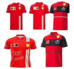 22/23 Sainz Charles Leclerc Schumacher Vettel F1 Formule 1 One Jersey Team National Team Rugby Jerseys Hommes Accueil Polos Chemises