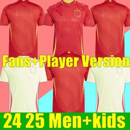 24 25 Spanje Espana voetbalshirts PEDRI LAMINE YAMAL RODRIGO PINO MERINO SERGIO M.ASENSIO FERRAN HERMOSO REDONDO CALDENTEY 2024 Euro voetbalshirt Camiseta Futbol