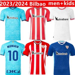 24 25 Jerseys de football Berenguer 2024 2025 Munia Williams Football Shirt Raul Garcia Villalibre Jersey Sancet Third Gk Black Unai Simon Athletic Bilbao