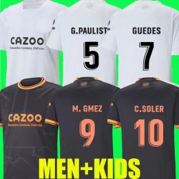 22 23 Jerseys de football Guedes Gameiro Camisetas de Futbol Rodrigo Gaya M.Gomez Men Kids Kit Kit Football Shirts 2022 2023 RIVERO C.SOLER CHERYSHEV Home Away Tops 222