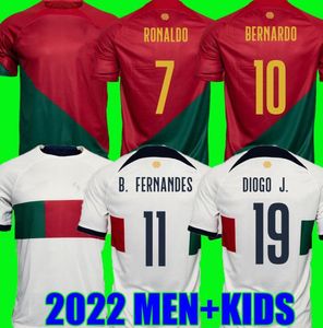 22 23 voetbalshirts JOAO FELIX PEPE BERMARDO B.FERNANDES camisa de futebol 2022 2023 J.MOUTINHO voetbalshirt Heren Kindertenue dames DIOGO J. OTAVIO Guedes S-4XL