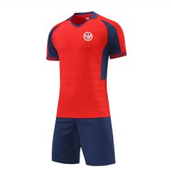 22-23 Tunesien Männer Trainingsanzüge Kinder und Erwachsene Sommer Kurzarm Sportbekleidung Kleidung Outdoor Freizeit Sport Hemd mit Umlegekragen