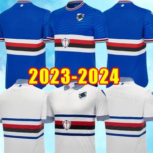 23 24 maillots de football UC Sampdoria SESY THIRD 2023 2024 Murillo Linetty Jankto Yoshida Maroni Gabbiadini QUAGLIARELLA BERESZYNSKI CAPUTO à domicile