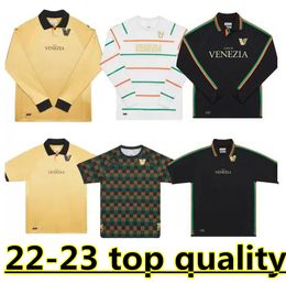 22 23 Maillots de football Venezia FC domicile ARAMU FORTE Fiordilino PERETZ HEYMANS TESSMANN CRNIGOI 2023 2022 loin MARIANO Johnsen MAZZOCCHI CHEMISES DE FOOTBALL manches longues 66