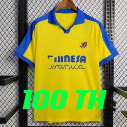 100e Villarreal CF S.CAZORLA Soccer Jerseys 22 23 24 Accueil 100e anniversaire GERARO BACCA CHUKWUEZE Chemise PACO ALCACER MOI PAREJO A.PEDRAZA Uniforme de football