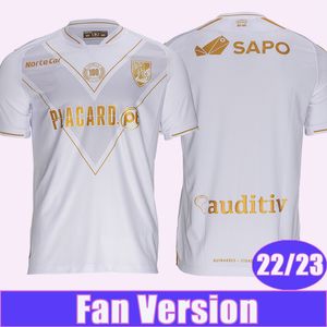 22 23 Vitoria de Guimaraes Mens Soccer Jerseys 100th Jota Lameiras Tiago Sia Handel A.Andre Home Football Shirts Uniforms