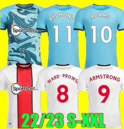 22 23 Jerseys de football de Ward-Prowse ADAMS 2022 2023 DJENEPO Armstrong Redmond Football Shirts Long Romeu ElyouNoussi Mens Jersey Kid Kit