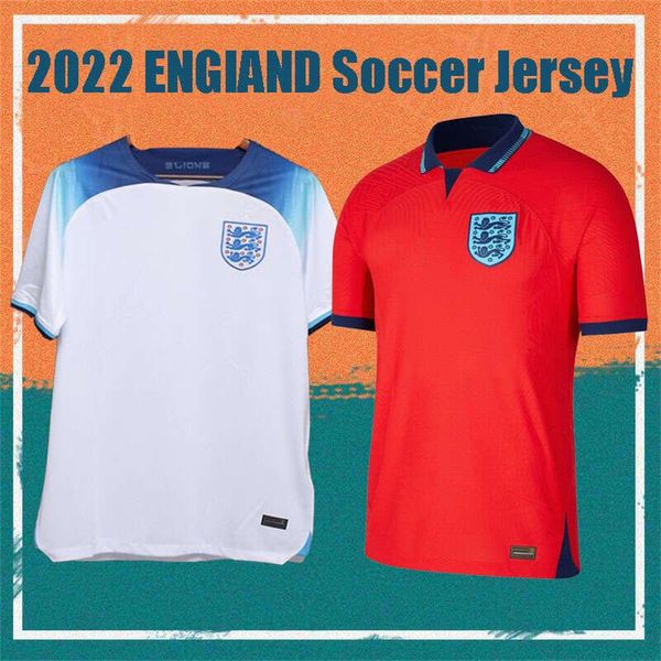 22 23 Coupe du monde Coupe Kane Fode Soccer Jerseys Home Football Sterling Saka Rashford Shirt Barkley Sancho Mount Grealish National Team