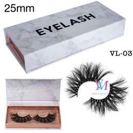 22-25mm 5D Mink Eyelashes Natural False Wimpers 64 Stijlen 3D Mink Eyemash Volumn Mink Wimpers Luxe Make-up Dramatische wimpers Extensie