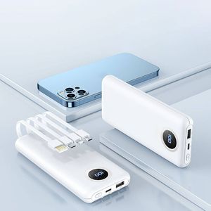 22,5 W Charger rapide 10000mAh est livré avec une alimentation mobile cadeau personnalisée à quatre niveaux de grande capacité