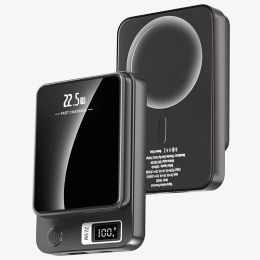 22.5W PowerBank inalámbrico 10000MAH Magnetic Power Bank Carga súper rápida para iPhone Samsung Huawei Portable Magsafe Charger