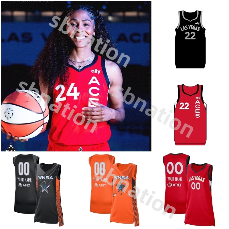 22 A'ja Wilson Las Women Basketball Vegas Aces 2024 Explorer Rebel Jersey 0 Джеки Янг 10 Келси Плейм 12 Чел -морской серый 7 Алиша Кларк 3 Кэндис Паркер Мужские дети Молодые дети дети