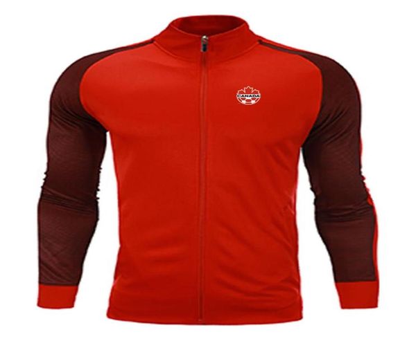 22 Canada Men039s Vestes Veste Hommes Costume d'entraînement de football Enfants Courir Ensembles extérieurs Accueil Kits Logo personnaliser 6642829