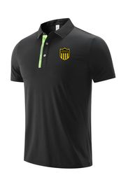 22 Club Atletico Penarol Penarol POLO chemises de loisirs pour hommes et femmes en été respirant tissu de maille de glace sèche T-shirt de sport LOGO peut être personnalisé