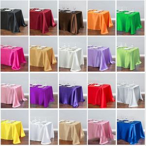 22 couleurs 145*320 cm nappe couleur Pure Tables couverture pour Banquet fête de mariage décor vêtements décoration