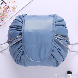 22 ontwerpen Lazy Make -uptas Organizer Drawstring Cosmetische tas Flamingo Gedrukte reis Make -Up Organizer opslagzak toiletpakket WVT1192