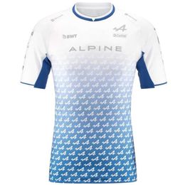 22 Formule 1 Race Alpine Mannen Zomer T-shirts 3D Print Maillot Ocon F1 Team Korte Mouw Heren Outdoor Sport oversized T-Shirt240Q