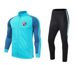 22 GNK Dinamo Zagreb chaqueta de chándal de ocio para adultos hombres traje de entrenamiento deportivo al aire libre conjuntos para niños al aire libre Kits para el hogar