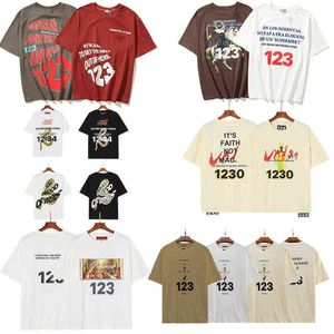 22 INS TIDE HIGH STREET RRR-123 T-shirts masculins portrait peinture de pigeon lettre imprimée t-shirt hip hop rond cou rond