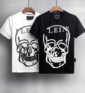 Men Designer P Skull Diamond T-shirt Korte mouw Dollar Bruine Bear Brand T-shirt O-Neck Hoogwaardige schedels T-shirt T-shirt T-shirt Top A06