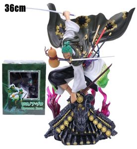 22 style anime one pièce Fugure Model New World Roronoa Zoro Straw Hat Classic Battle Pvc Action Figure Collectible Boy Gift Toy Q9603144