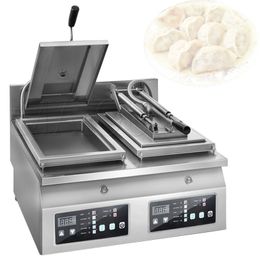 220/110 Voltage Machine à frire les boulettes automatique électrique/ Cuisinière à pain de porc à la poêle