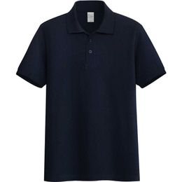 220g Camisa de manga corta para hombre de algodón Ocio