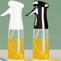 220 ml flesje olie spray fles bbq kookkeuken bakglas opslag flessen huishouden lege azijn dispenser salade rra