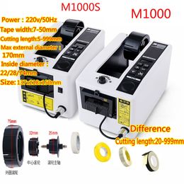 Máquina cortadora eléctrica automática de 220V y 110V, dispensador de cinta adhesiva, máquina cortadora para cinta adhesiva de alta temperatura