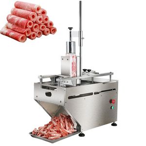 220V/110V Commercieel vlees Slijpliceur bevroren lamsvlees Snijd Machine Ham Vlees Cutter Frozen Vlees Snijmachine