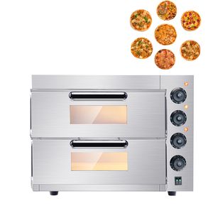 Horno comercial de Pizza de 220V y 110V, máquina profesional para hornear pan, pollo asado, pato, herramientas para hornear en la cocina