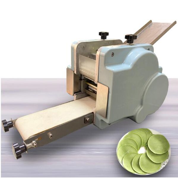 Fabricante de papel para bolas de masa hervida de 220 V/110 v, que utiliza wonton comercial y prensa para bolas de masa hervida para cocinar la máquina de envoltura de wonton de trigo para el hogar comercial