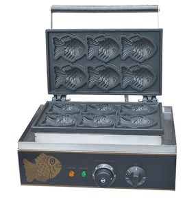 Livraison gratuite ~ 220 V/110 V gaufrier de poisson/gaufre danemark Machine à biscuits Mini machine taiyaki