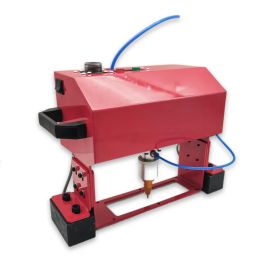 220V/110V Portable Metal Pneumatic Dot Peen Markeringsmachine voor VIN -code (140*40 mm) frame markeermachines chassis nmber