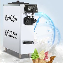 máquina para hacer helados de servicio suave de 220V / 110V pequeño fabricante de helados de 1 sabor