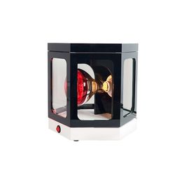 220V 150W Roteerbare zonnefilm Warmte lamp Tint Box Display IR-tester met 6 glas voor UV /isolatieweerstand /zichtbare lichttransmissietest MO-623