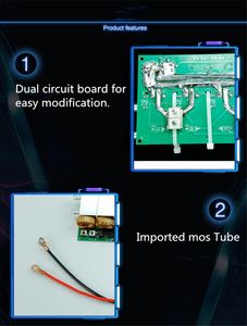 220V 2100W Mini máquina de calentamiento por inducción Calentador de agua de refrigeración disipación de calor de dispositivos DIY kit de la ciencia Modelo